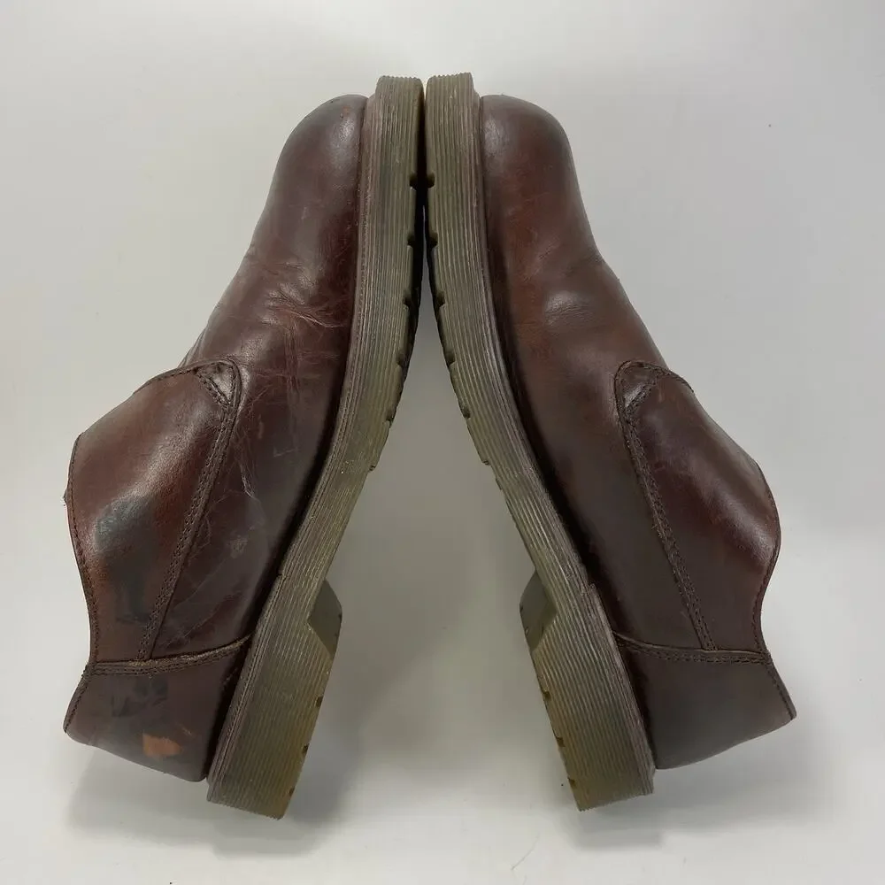 Doc Dr. Martens 8254 Vintage 90s Leather Monk Strap Buckle Shoes UK 8 Men US 9